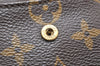 Authentic Louis Vuitton Monogram Partition Clutch Hand Bag Purse M51901 LV 4032K