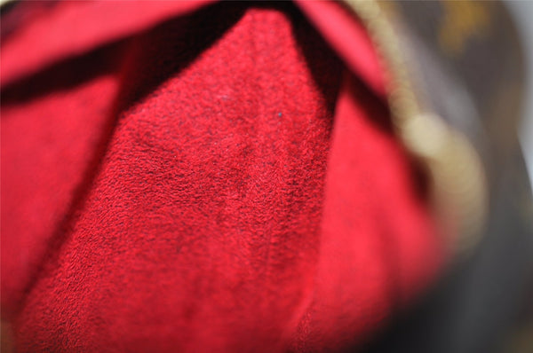 Authentic Louis Vuitton Monogram Partition Clutch Hand Bag Purse M51901 LV 4032K