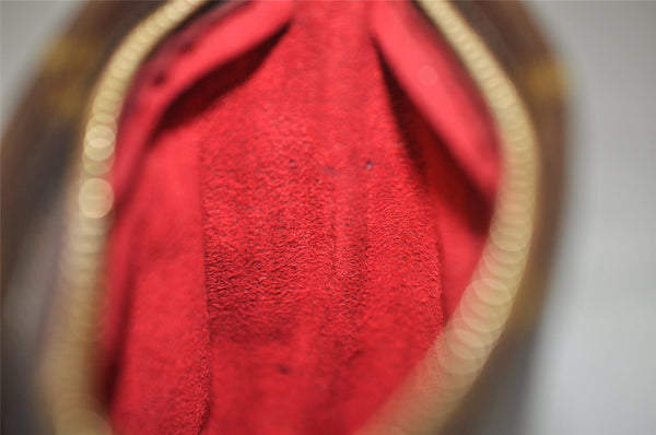 Authentic Louis Vuitton Monogram Partition Clutch Hand Bag Purse M51901 LV 4032K