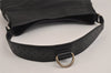 Authentic GUCCI Interlocking G Shoulder Hand Bag Canvas Leather Black 4033J
