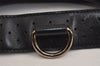 Authentic GUCCI Interlocking G Shoulder Hand Bag Canvas Leather Black 4033J