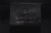 Authentic GUCCI Interlocking G Shoulder Hand Bag Canvas Leather Black 4033J