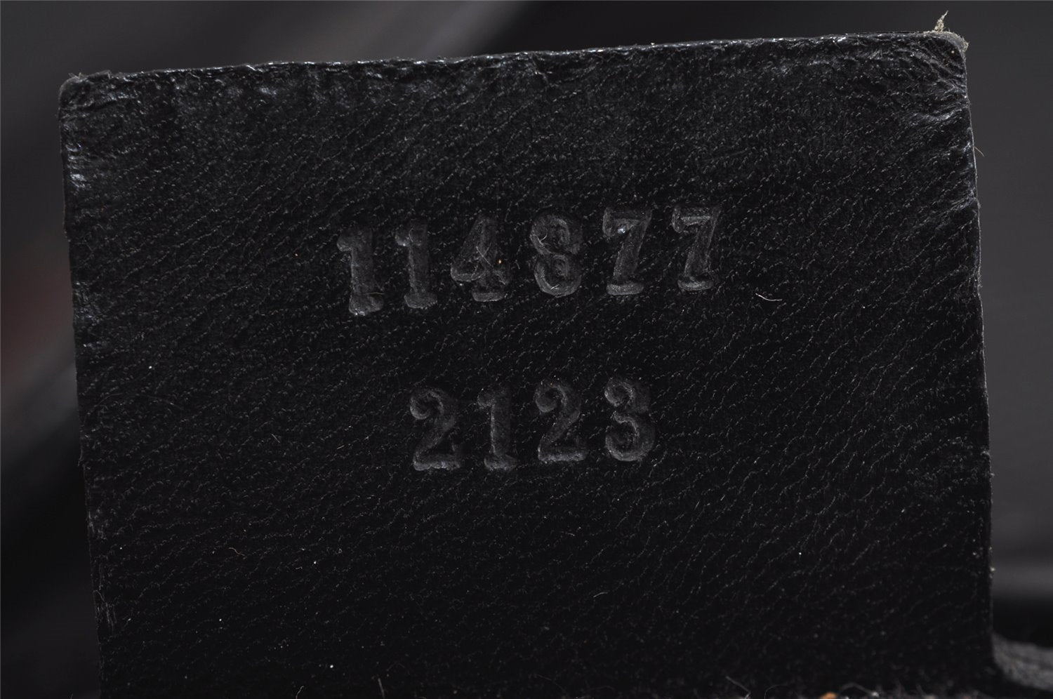 Authentic GUCCI Interlocking G Shoulder Hand Bag Canvas Leather Black 4033J