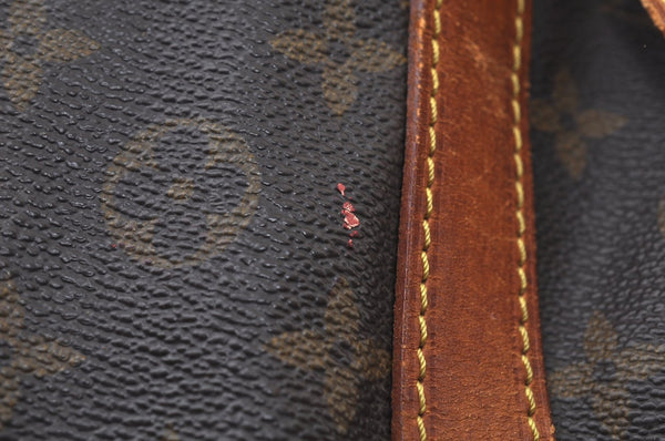 Authentic Louis Vuitton Monogram Noe Shoulder Drawstring Bag M42224 LV 4034I