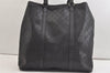Authentic GUCCI GG Imprime Tote Shoulder Bag GG PVC Leather 223668 Black 4034K
