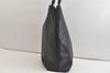 Authentic GUCCI GG Imprime Tote Shoulder Bag GG PVC Leather 223668 Black 4034K