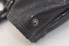 Authentic GUCCI GG Imprime Tote Shoulder Bag GG PVC Leather 223668 Black 4034K