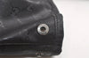 Authentic GUCCI GG Imprime Tote Shoulder Bag GG PVC Leather 223668 Black 4034K