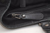 Authentic GUCCI GG Imprime Tote Shoulder Bag GG PVC Leather 223668 Black 4034K