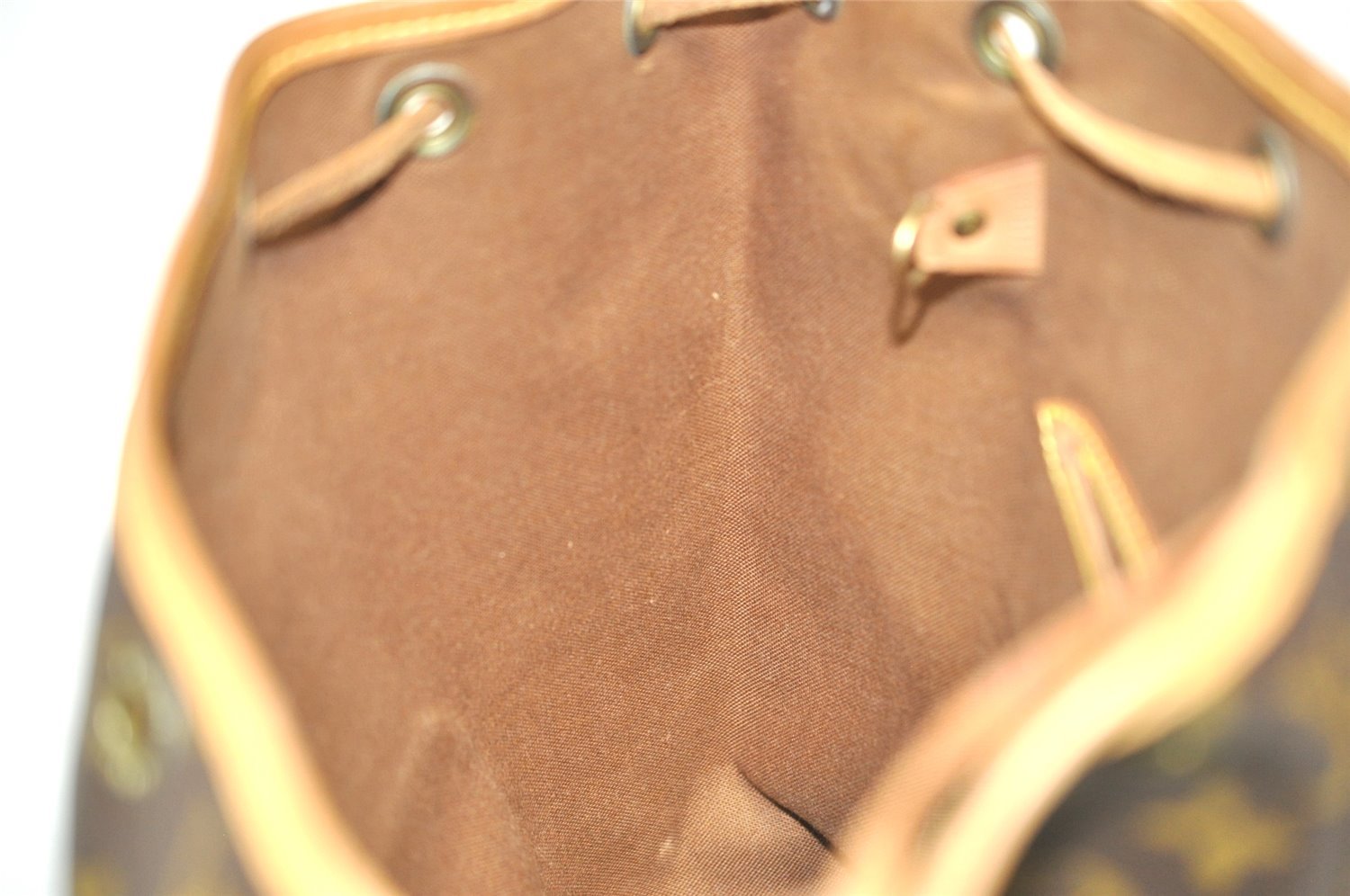 Authentic Louis Vuitton Monogram Montsouris MM Backpack M51136 LV 4035I