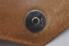 Authentic CELINE Macadam Blason 2Way Shoulder Bag PVC Leather Brown Junk 4035J