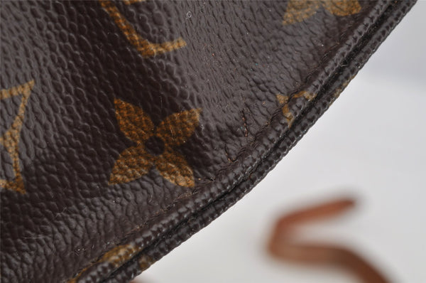 Authentic Louis Vuitton Monogram Cartouchiere GM M51252 Shoulder Bag Junk 4037I