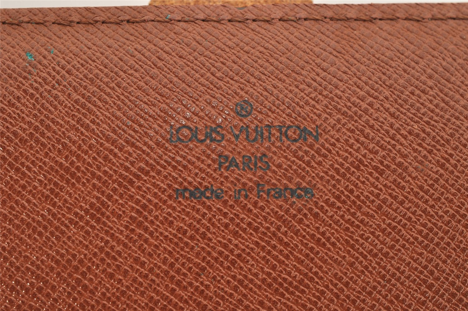 Authentic Louis Vuitton Monogram Cartouchiere GM M51252 Shoulder Bag Junk 4037I