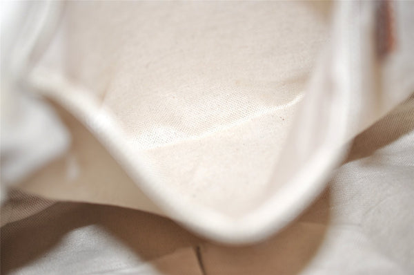 Authentic GUCCI Vintage Shoulder Tote Bag GG Nylon Leather 282439 Red 4037J