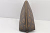 Auth Louis Vuitton Monogram Trousse Demi Ronde 23 Cosmetic Pouch LV Junk 4037K