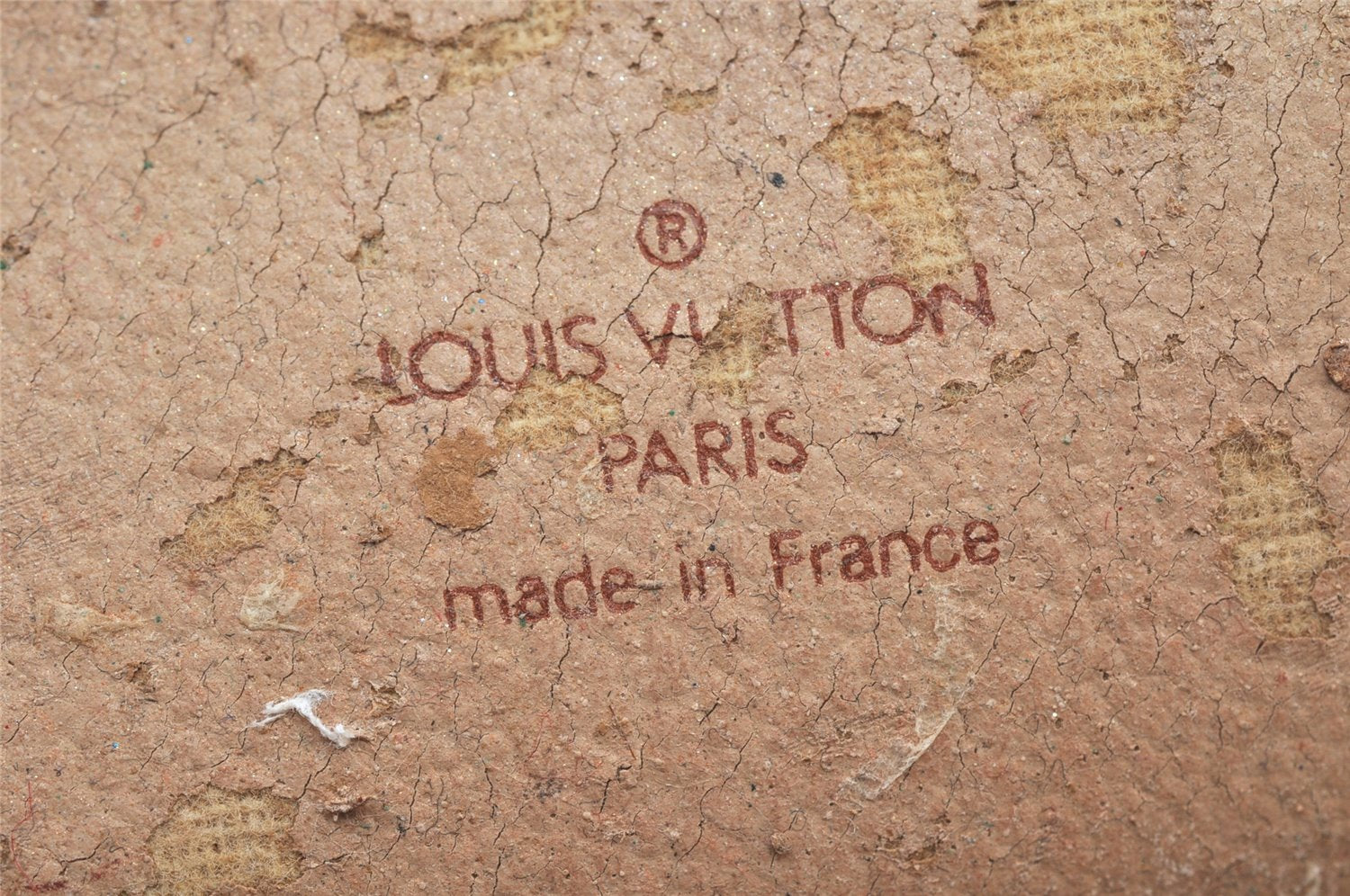 Auth Louis Vuitton Monogram Trousse Demi Ronde 23 Cosmetic Pouch LV Junk 4037K