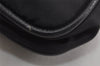 Authentic PRADA Nylon Tessuto Leather Shoulder Cross Body Bag Purse Black 4038J