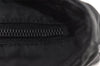Authentic PRADA Nylon Tessuto Leather Shoulder Cross Body Bag Purse Black 4038J