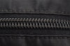 Authentic PRADA Nylon Tessuto Leather Shoulder Cross Body Bag Purse Black 4038J