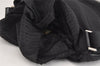 Authentic PRADA Nylon Tessuto Leather Shoulder Cross Body Bag Purse Black 4038J