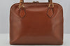 Authentic GUCCI Bamboo 2Way Shoulder Hand Bag Purse Leather Brown Junk 4039J