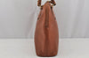 Authentic GUCCI Bamboo 2Way Shoulder Hand Bag Purse Leather Brown Junk 4039J