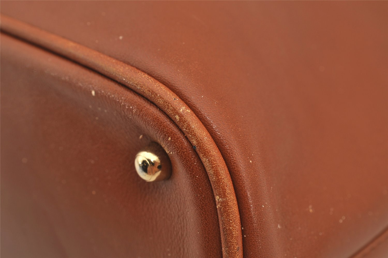 Authentic GUCCI Bamboo 2Way Shoulder Hand Bag Purse Leather Brown Junk 4039J