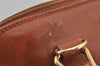 Authentic GUCCI Bamboo 2Way Shoulder Hand Bag Purse Leather Brown Junk 4039J