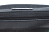 Authentic GUCCI Web Sherry Line Hand Bag Pouch Canvas Leather 92821 Black 4040I