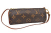 Authentic Louis Vuitton Monogram Papillon Pouch LV  4041K