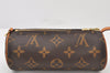 Authentic Louis Vuitton Monogram Papillon Pouch LV  4041K