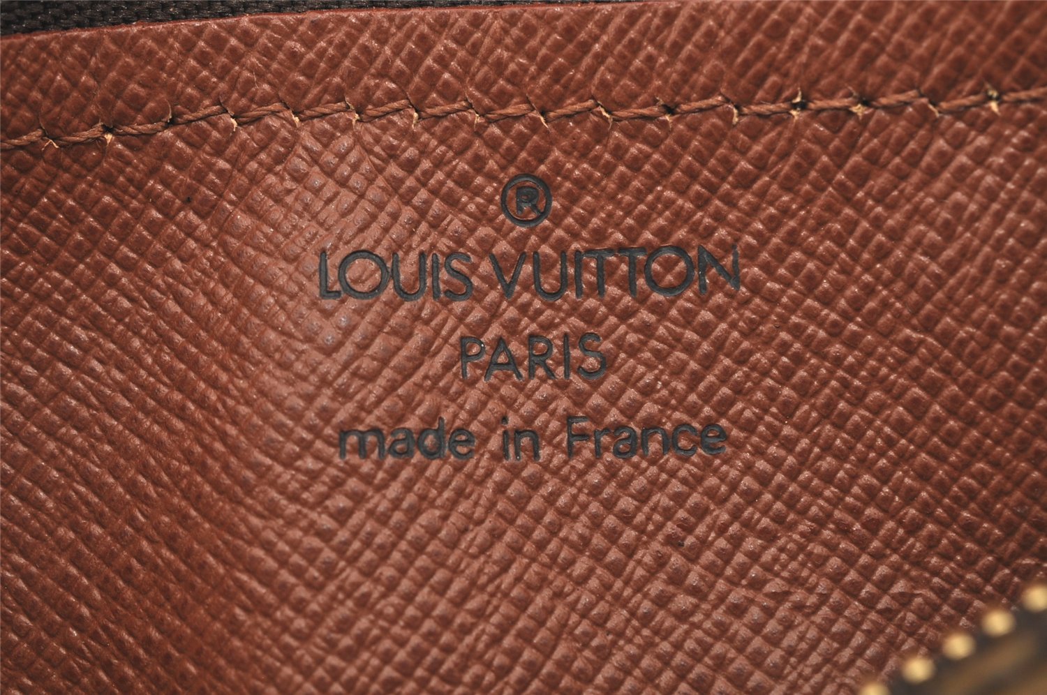 Authentic Louis Vuitton Monogram Papillon Pouch LV  4041K