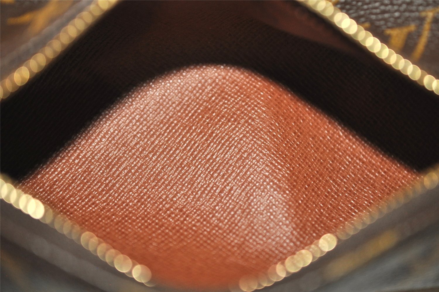 Authentic Louis Vuitton Monogram Papillon Pouch LV  4041K