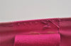 Authentic PRADA Canapa M Vintage Canvas Tote Hand Bag Pink 4042I