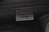 Authentic GUCCI Shoulder Cross Body Bag GG Canvas Leather 122790 Black 4043J