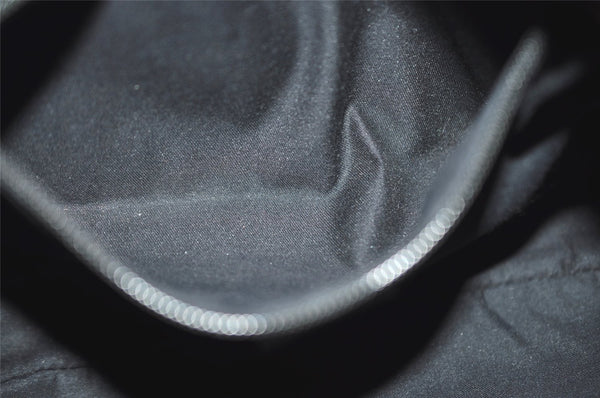 Authentic GUCCI Shoulder Cross Body Bag GG Canvas Leather 122790 Black 4043J