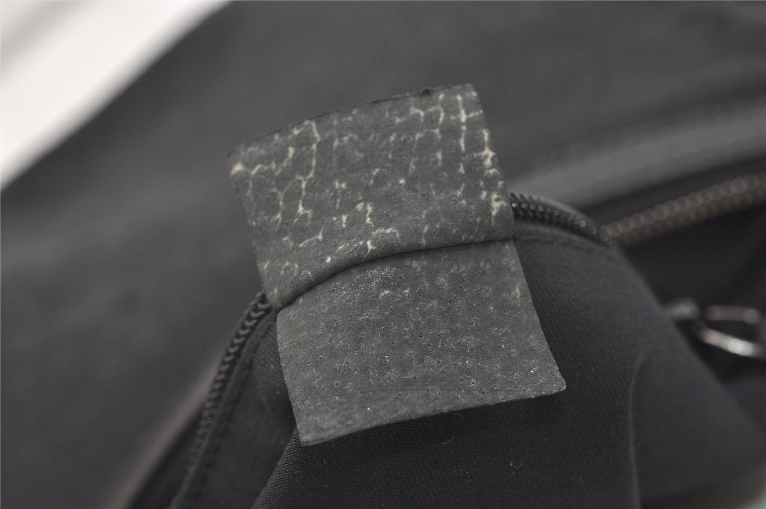 Authentic GUCCI Shoulder Cross Body Bag GG Canvas Leather 122790 Black 4043J