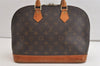 Authentic Louis Vuitton Monogram Alma Hand Bag Purse M51130 LV 4043K