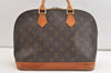 Authentic Louis Vuitton Monogram Alma Hand Bag Purse M51130 LV 4043K