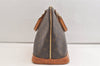 Authentic Louis Vuitton Monogram Alma Hand Bag Purse M51130 LV 4043K