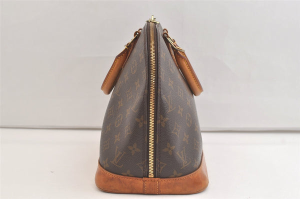 Authentic Louis Vuitton Monogram Alma Hand Bag Purse M51130 LV 4043K