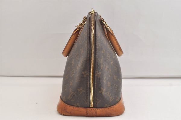 Authentic Louis Vuitton Monogram Alma Hand Bag Purse M51130 LV 4043K