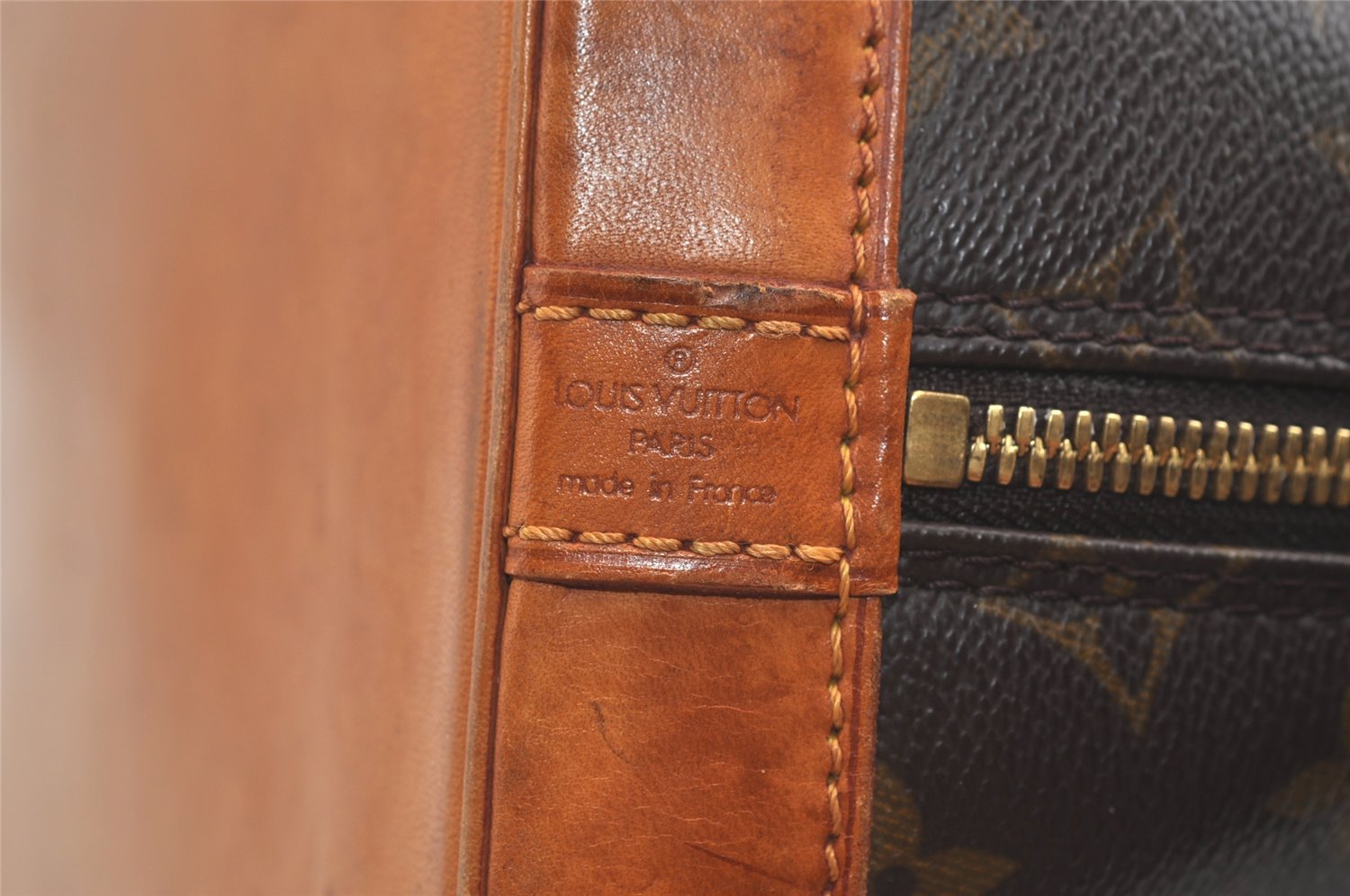 Authentic Louis Vuitton Monogram Alma Hand Bag Purse M51130 LV 4043K