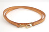 Authentic Louis Vuitton Leather Shoulder Strap Beige 47.2" LV 4044K