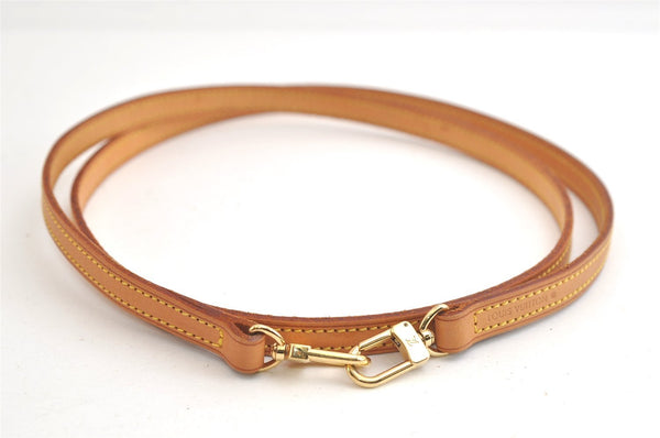 Authentic Louis Vuitton Leather Shoulder Strap Beige 47.2" LV 4044K