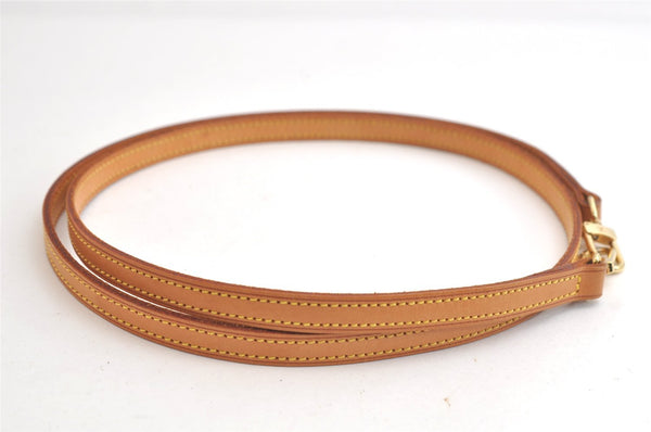 Authentic Louis Vuitton Leather Shoulder Strap Beige 47.2" LV 4044K