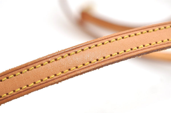 Authentic Louis Vuitton Leather Shoulder Strap Beige 47.2" LV 4044K