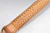 Authentic Louis Vuitton Leather Shoulder Strap Beige 47.2" LV 4044K