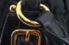 Auth PRADA Tessuto Gaufre Nylon Leather 2Way Shoulder Hand Tote Bag Black 4046J