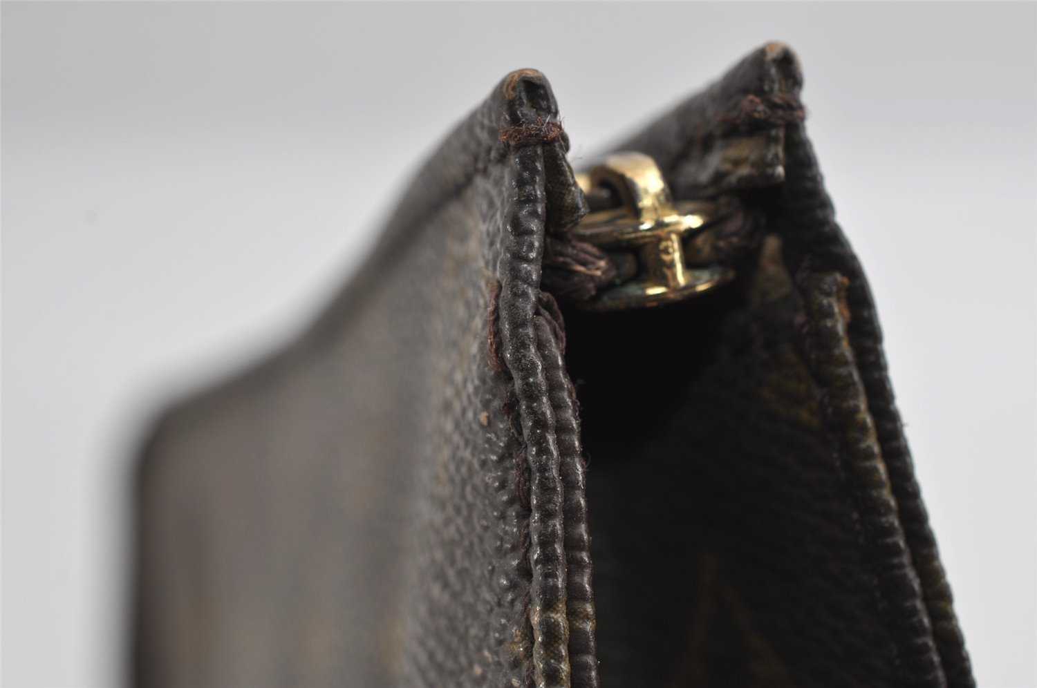 Auth Louis Vuitton Monogram Poche Toilette 19 M47544 Cosmetics Pouch Junk 4048I